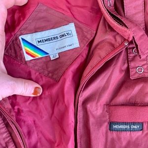 Vintage Members Only jacket